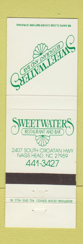 Matchbook Cover - Sweetwater's Nags Head N