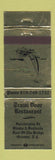 Matchbook Cover - Trawl Door Restaurant Oriental NC