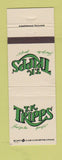 Matchbook Cover - TK Tripps Greensboro Raleigh Charlotte NC Asheville