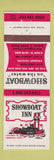 Matchbook Cover - Showboat Inn Greenwich CT