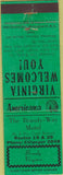 Matchbook Cover - Perkins Americana Brandy Way Motel VA Green