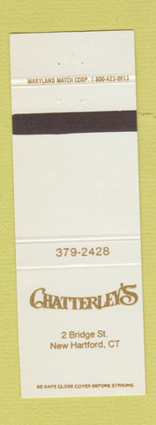 Matchbook Cover - Chatterley's New Hartford CT