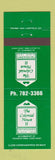 Matchbook Cover - Colonial House II Youngstown OH