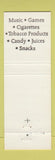 Matchbook Cover - Music and Games Brookfield OH
