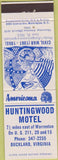 Matchbook Cover - Perkins Americana Huntingwood Motel Buckland VA White
