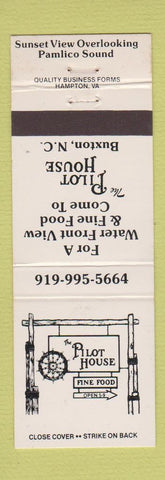 Matchbook Cover - Pilot House Buxton NC