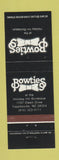 Matchbook Cover - Bowties Holiday Inn Fayetteville NC