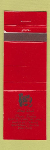 Matchbook Cover - Pizza Pan Restaurant Kettering OH?