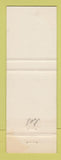 Matchbook Cover - The Castaway Burbank CA TURQUOISE