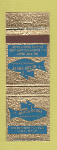 Matchbook Cover - The Beach House Laguna Beach CA