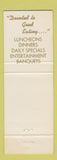 Matchbook Cover - Kettle Restaurant Pico Rivera CA
