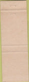Matchbook Cover - Perkins Americana Jefferson Motel Orange VA White