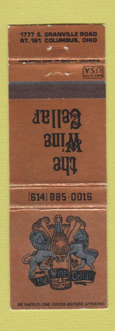 Matchbook Cover - The Wine Cellar Columbus OH