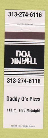 Matchbook Cover - Daddy O's Pizza