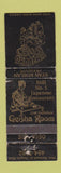 Matchbook Cover - Ginzburg Fongs Cleveland? Jewish Chinese WORN