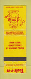 Matchbook Cover - Tools R Us WORN