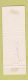 Matchbook Cover - Mills Insurance Agency Wellsville Lisbon OH