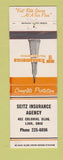 Matchbook Cover - Transamerica Insurance Lima OH Seitz