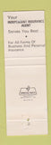 Matchbook Cover - Transamerica Insurance Lima OH Seitz