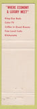 Matchbook Cover - American Inn Speedway Castleton Pendleton Pike IN