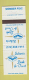 Matchbook Cover - Schertz Bank and Trust TX?