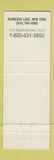 Matchbook Cover - Concord Resort Hotel Kiamesha Lake NY