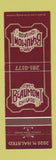 Matchbook Cover - The Beaumont Chicago IL