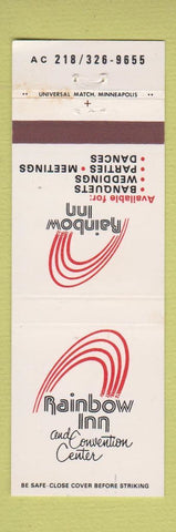 Matchbook Cover - Rainbow Inn Minneapolis?