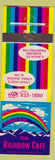 Matchbook Cover - The Rainbow Cafe Auburn WA