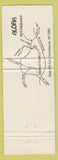 Matchbook Cover - Aloha Restaurant Charlottesville VA