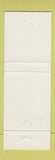 Matchbook Cover - Warm Springs Restaurant Berkeley Springs WV RED