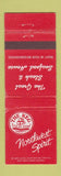 Matchbook Cover - The Keg Steak Seafood