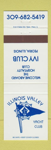 Matchbook Cover - Illinois Valley Yacht Club Peoria IL