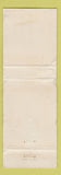 Matchbook Cover - Zachariah's Red Eye Saloon Columbus OH WORN