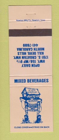 Matchbook Cover - Fish Market Restaurant Kill Devil Hills NC