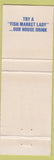 Matchbook Cover - Fish Market Restaurant Kill Devil Hills NC