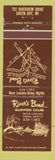 Matchbook Cover - River's Bend Supper Club Green Bay WI