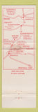 Matchbook Cover - Key Stope Restaurants Clarksville IN Franklin NH