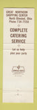 Matchbook Cover - Rhinelander Restaurant North Olmsted OH