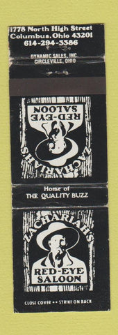 Matchbook Cover - Red Eye Saloon Columbus OH WEAR