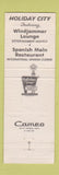 Matchbook Cover - Spanish Main Restaurant Louisville KY WEAR
