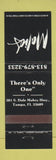Matchbook Cover - Malios Tampa FL