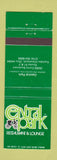 Matchbook Cover - Central Park Restaurant Lcleveland OH