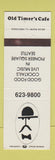 Matchbook Cover - Old Timer's Cafe Seattle WA