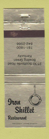 Matchbook Cover - Iron Skillet Restaurant Bowling Green KY