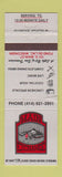 Matchbook Cover - Main Exchange Fond Du Lac WI
