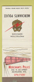 Matchbook Cover - Merchants Police Milwaukee WI WEAR