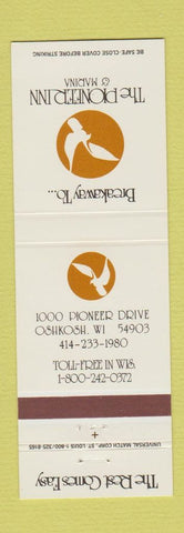 Matchbook Cover - Pioneer Inn Oshkosh WI