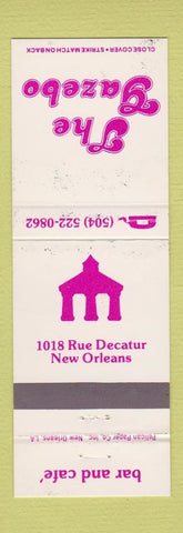 Matchbook Cover - The Gazebo Bar Cafe New Orleans LA WEAR