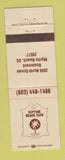 Matchbook Cover - Riptide Beach Club Myrtle Beach SC